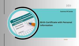 Birth Certificate with Personal Information