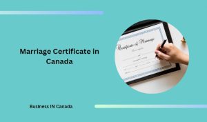 Marriage Certificate in Canada