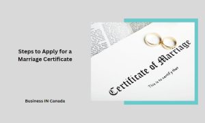 Steps to Apply for a Marriage Certificate