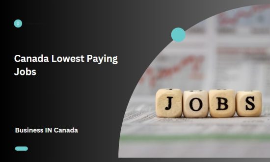 Canada Lowest Paying Jobs