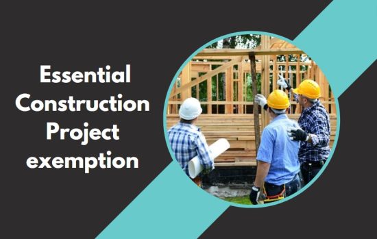  what is non essential construction