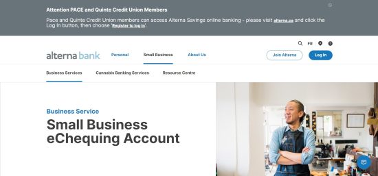 Alterna Small Business eCheqking Account