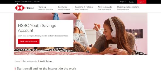 HSBC Youth Savings Account