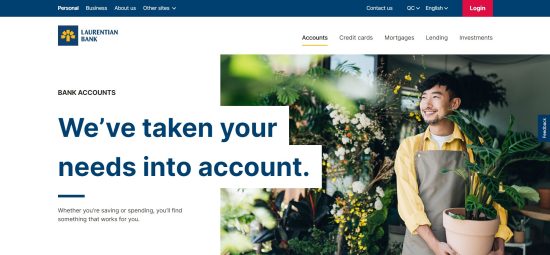 Laurentian Bank Youth Account