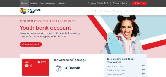 National Bank Youth Account