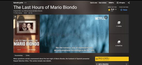The Last Hours of Mario Blondo